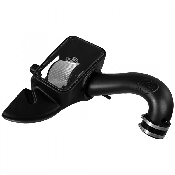 S&B 75-5106D-BKJF Cold Air Intake For 09-18 Dodge Ram 1500/ 2500/ 3500 Hemi V8-5.7L Dry Extendable White S&B - Truck Part Superstore