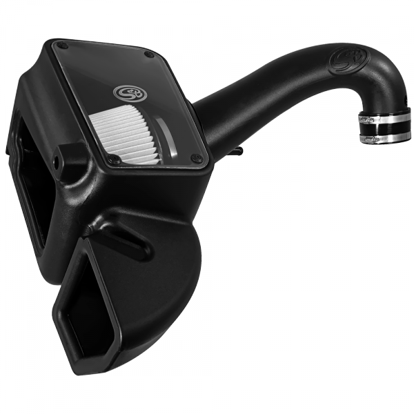 S&B 75-5106D-BKJF Cold Air Intake For 09-18 Dodge Ram 1500/ 2500/ 3500 Hemi V8-5.7L Dry Extendable White S&B - Truck Part Superstore