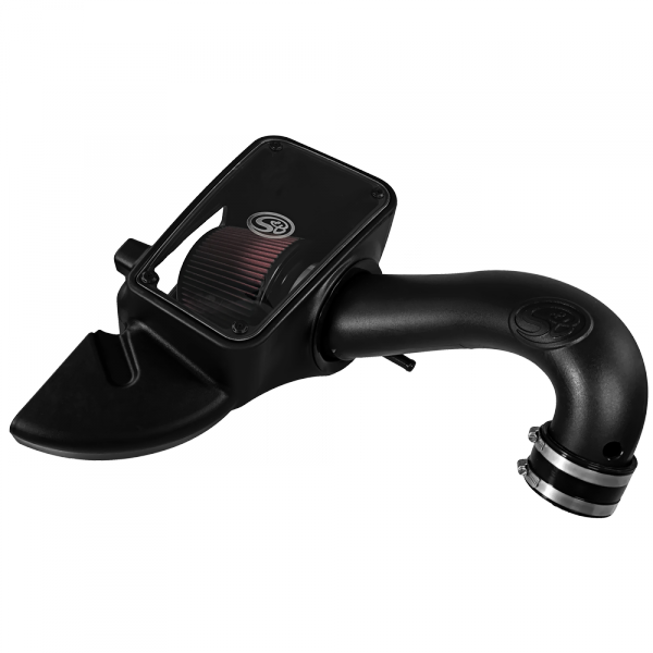 S&B 75-5106-BKJF Cold Air Intake For 09-18 Dodge Ram 1500/ 2500/ 3500 Hemi V8-5.7L Cotton Cleanable Red S&B - Truck Part Superstore