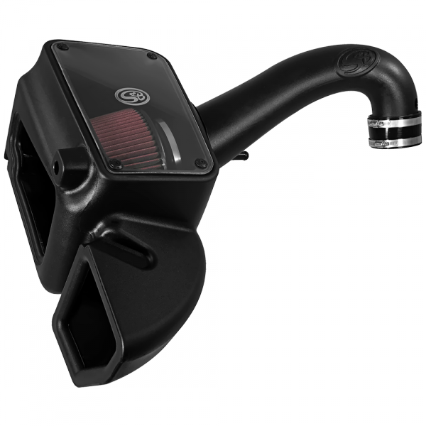 S&B 75-5106-BKJF Cold Air Intake For 09-18 Dodge Ram 1500/ 2500/ 3500 Hemi V8-5.7L Cotton Cleanable Red S&B - Truck Part Superstore