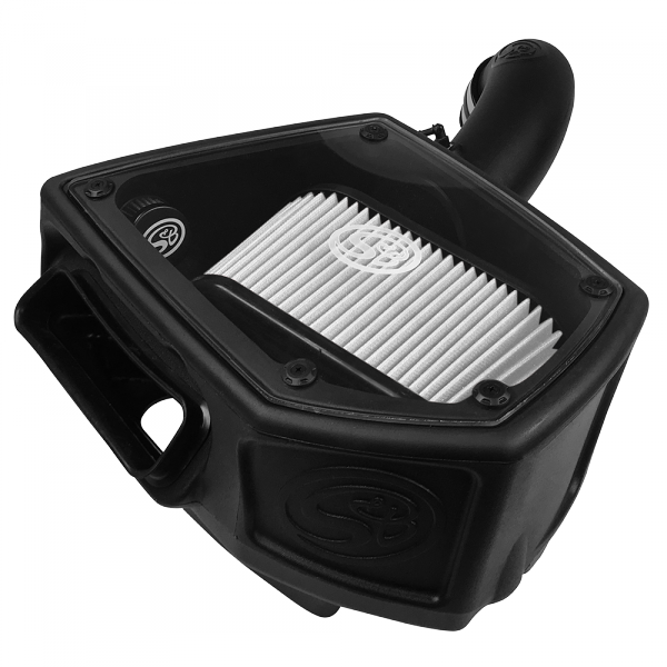 S&B 75-5107D-BKJF Cold Air Intake For 2015-2017 VW MK7 GTI/R Audi 8V S3/A3 Dry Extendable White S&B - Truck Part Superstore