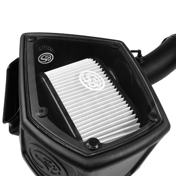S&B 75-5107D-BKJF Cold Air Intake For 2015-2017 VW MK7 GTI/R Audi 8V S3/A3 Dry Extendable White S&B - Truck Part Superstore