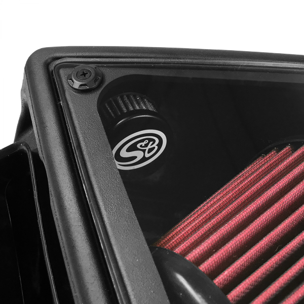 S&B 75-5107-BKJF Cold Air Intake For 2015-2017 VW MK7 GTI/R Audi 8V S3/A3 Cotton Cleanable Red S&B - Truck Part Superstore