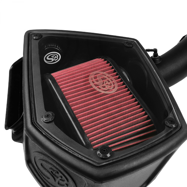 S&B 75-5107-BKJF Cold Air Intake For 2015-2017 VW MK7 GTI/R Audi 8V S3/A3 Cotton Cleanable Red S&B - Truck Part Superstore