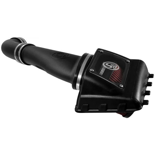 S&B 75-5108-BKJF Cold Air Intake For 11-16 Ford F250, F350 V8-6.2L Oiled Cotton Cleanable Red S&B - Truck Part Superstore