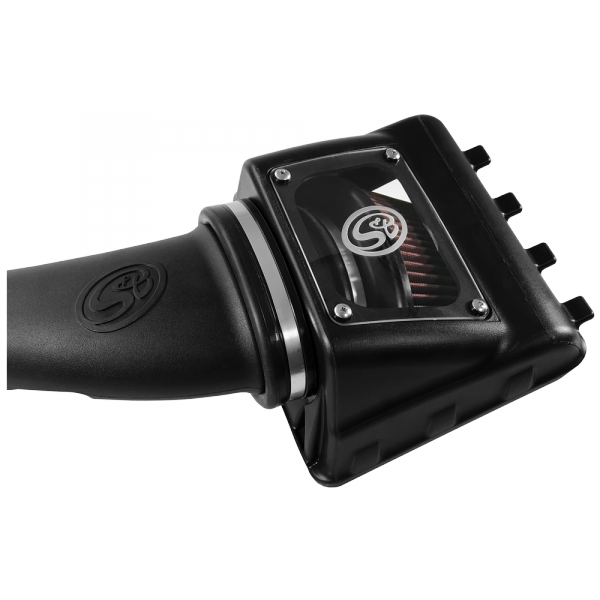 S&B 75-5108-BKJF Cold Air Intake For 11-16 Ford F250, F350 V8-6.2L Oiled Cotton Cleanable Red S&B - Truck Part Superstore