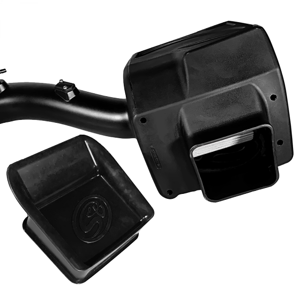 S&B 75-5110D-BKJF Cold Air Intake For 16-19 Silverado/Sierra 2500, 3500 6.0L Dry Extendable White S&B - Truck Part Superstore