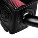 S&B 75-5110-BKJF Cold Air Intake For 16-19 Silverado/Sierra 2500, 3500 6.0L Cotton Cleanable Red S&B - Truck Part Superstore