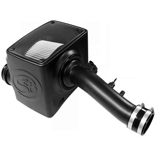 S&B 75-5115D-BKJF Cold Air Intake For 10-18 Toyota 4Runner 10-17 FJ Cruiser 4.0L 4X4 Dry Extendable White S&B - Truck Part Superstore