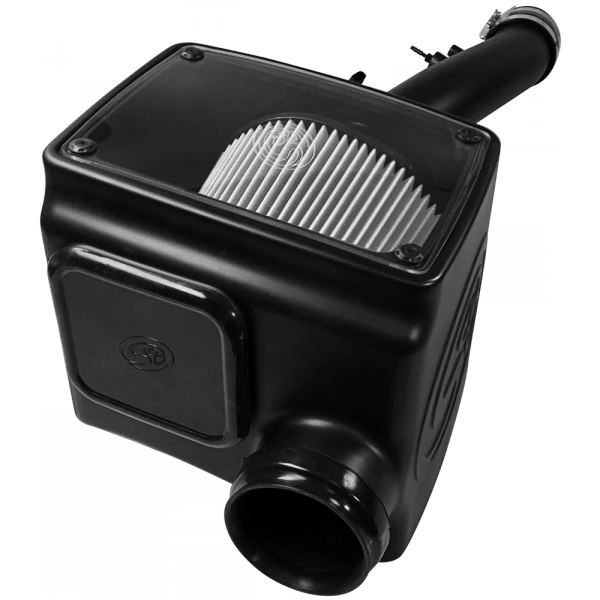 S&B 75-5115D-BKJF Cold Air Intake For 10-18 Toyota 4Runner 10-17 FJ Cruiser 4.0L 4X4 Dry Extendable White S&B - Truck Part Superstore