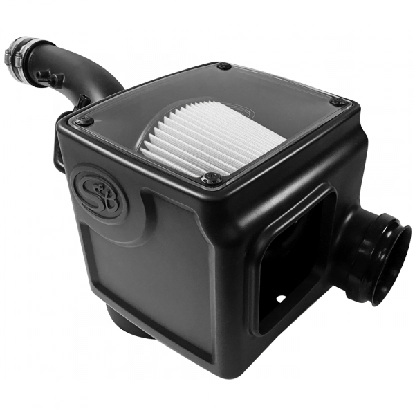 S&B 75-5115D-BKJF Cold Air Intake For 10-18 Toyota 4Runner 10-17 FJ Cruiser 4.0L 4X4 Dry Extendable White S&B - Truck Part Superstore