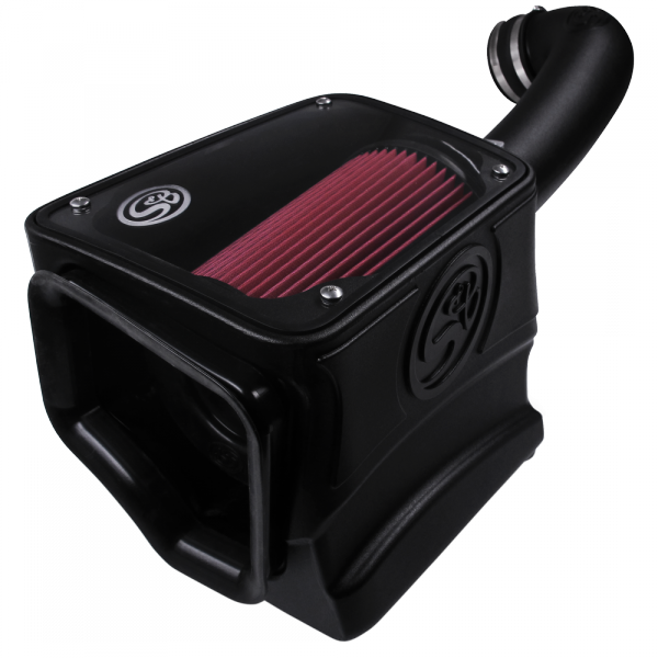 S&B 75-5116-BKJF Cold Air Intake For 17-18 Chevrolet GMC Silverado/ Sierra 1500, Tahoe, Suburban, Yukon, XL, Denali, 5.3L, 6.2L Cotton Cleanable Red S&B - Truck Part Superstore