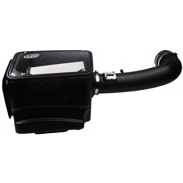 S&B 75-5116D-BKJF Cold Air Intake For 17-18 Chevrolet GMC Silverado/ Sierra 1500, Tahoe, Suburban, Yukon, XL, Denali, 5.3L, 6.2L Dry Extendable White S&B - Truck Part Superstore