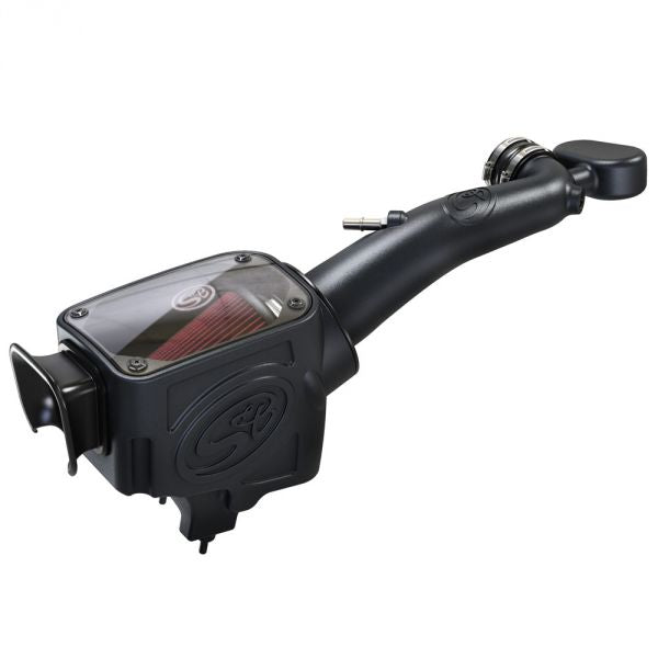 S&B 75-5121-BKJF Cold Air Intake For 18-20 Jeep Wrangler JL/Rubicon 3.6L Cotton Cleanable Red S&B - Truck Part Superstore