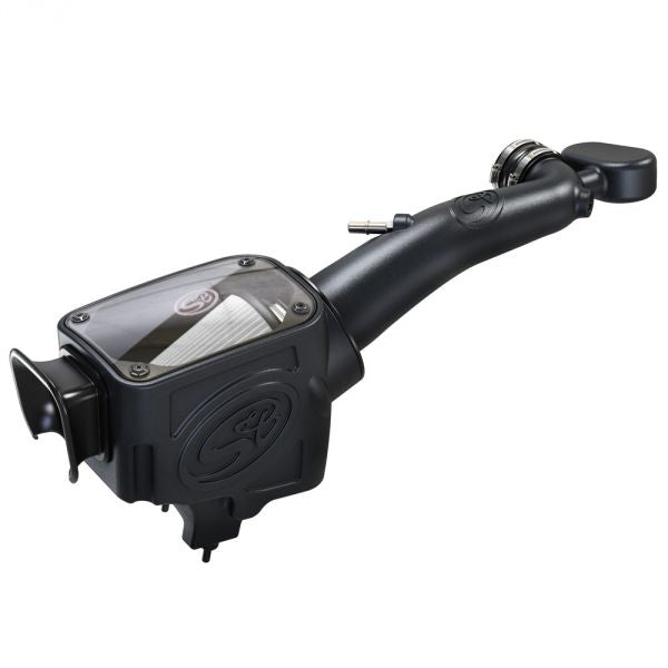S&B 75-5121D-BKJF Cold Air Intake For 18-20 Jeep Wrangler JL/Rubicon 3.6L Dry Dry Extendable White S&B - Truck Part Superstore
