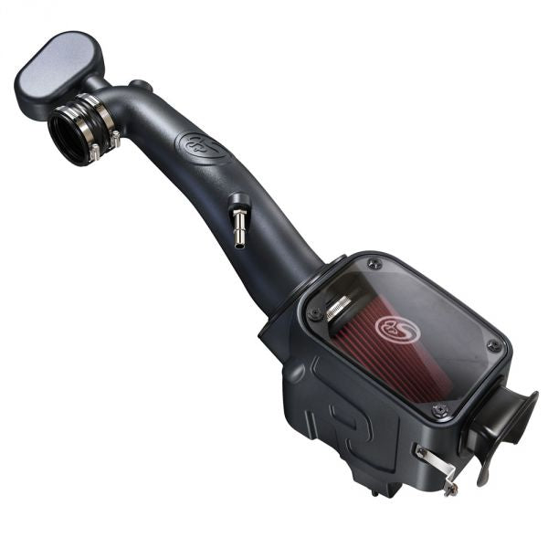 S&B 75-5121-BKJF Cold Air Intake For 18-20 Jeep Wrangler JL/Rubicon 3.6L Cotton Cleanable Red S&B - Truck Part Superstore