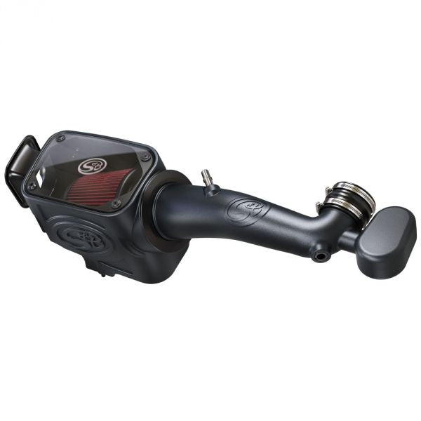 S&B 75-5121-BKJF Cold Air Intake For 18-20 Jeep Wrangler JL/Rubicon 3.6L Cotton Cleanable Red S&B - Truck Part Superstore