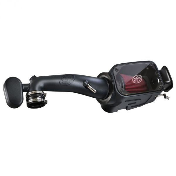 S&B 75-5121-BKJF Cold Air Intake For 18-20 Jeep Wrangler JL/Rubicon 3.6L Cotton Cleanable Red S&B - Truck Part Superstore