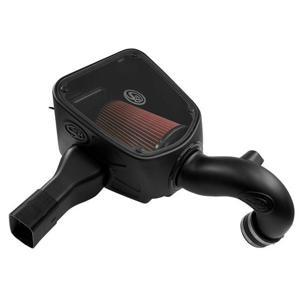 S&B 75-5124-BKJF Cold Air Intake For 19-20 Dodge Ram 1500 2500 3500 5.7L Hemi Cotton Cleanable Red S&B - Truck Part Superstore