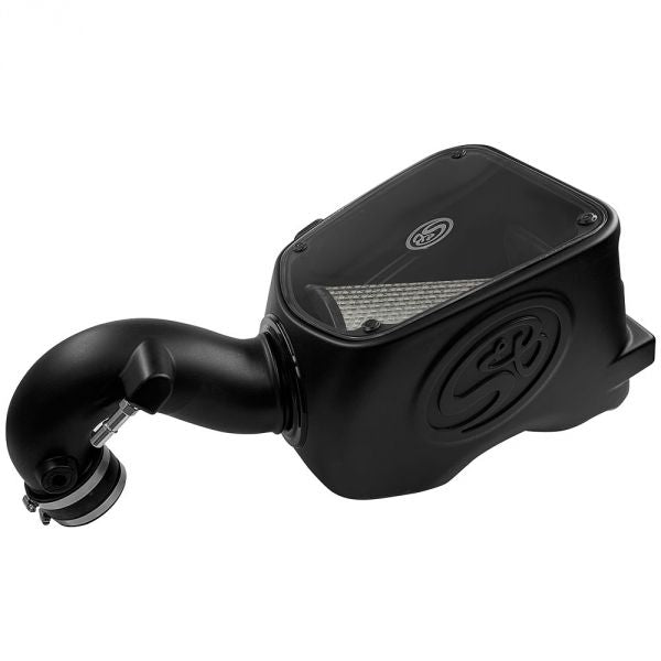 S&B 75-5124D-BKJF Cold Air Intake For 19-20 Dodge Ram 1500 2500 3500 5.7L Hemi Dry Extendable White S&B - Truck Part Superstore
