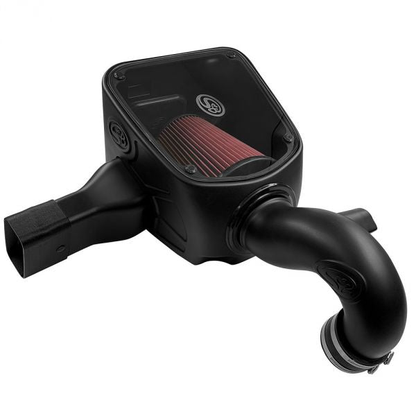 S&B 75-5124-BKJF Cold Air Intake For 19-20 Dodge Ram 1500 2500 3500 5.7L Hemi Cotton Cleanable Red S&B - Truck Part Superstore