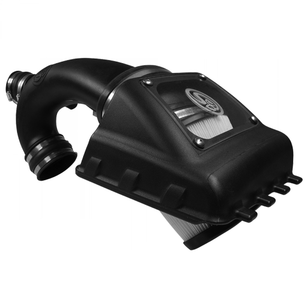 S&B 75-5130D-BKJF Cold Air Intake For 15-17 Ford Expedition 3.5L Ecoboost Dry Dry Extendable White S&B - Truck Part Superstore