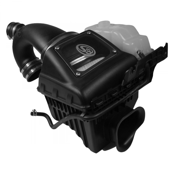 S&B 75-5130D-BKJF Cold Air Intake For 15-17 Ford Expedition 3.5L Ecoboost Dry Dry Extendable White S&B - Truck Part Superstore