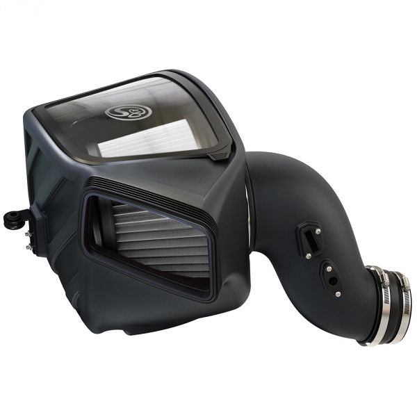 S&B 75-5132D-BKJF Ram Cold Air Intake For 19-20 Ram 2500/3500 6.7L Cummins Dry Extendable S&B - Truck Part Superstore