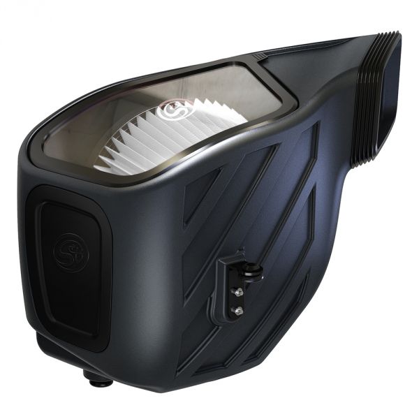 S&B 75-5132D-BKJF Ram Cold Air Intake For 19-20 Ram 2500/3500 6.7L Cummins Dry Extendable S&B - Truck Part Superstore