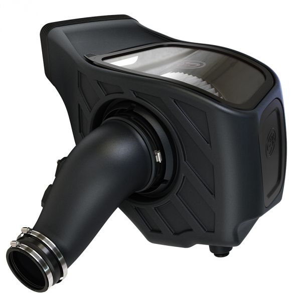 S&B 75-5132D-BKJF Ram Cold Air Intake For 19-20 Ram 2500/3500 6.7L Cummins Dry Extendable S&B - Truck Part Superstore