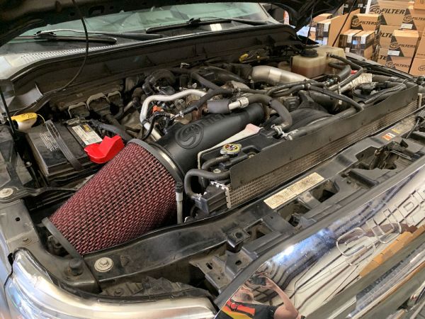 S&B 75-6000D-BKJF Open Air Intake Dry Cleanable Filter For 11-16 Ford F250 / F350 V8-6.7L Powerstroke S&B - Truck Part Superstore