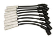 Taylor Cable 75005 8mm Spiro-Pro Ignition Wire Set; Black; Stock; 11.75 in.; 180 Deg. Plug Boot; - Truck Part Superstore