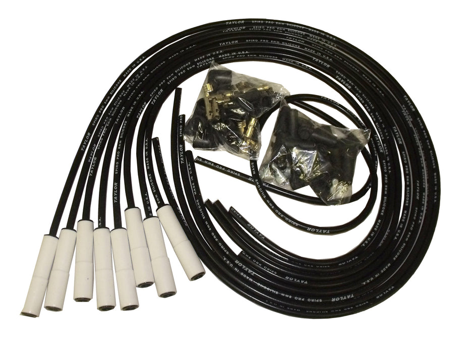 Taylor Cable 75055 8mm Spiro-Pro Ignition Wire Set - Truck Part Superstore