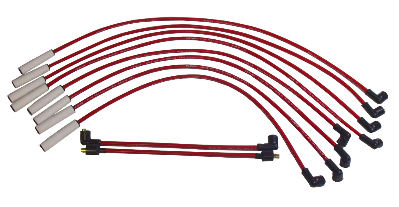 Taylor Cable 75252 8mm Spiro-Pro Ignition Wire Set - Truck Part Superstore