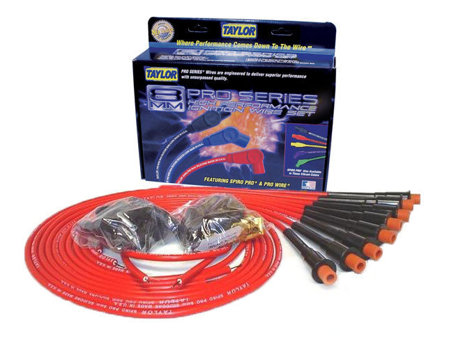 Taylor Cable 75289 8mm Spiro-Pro Ignition Wire Set - Truck Part Superstore