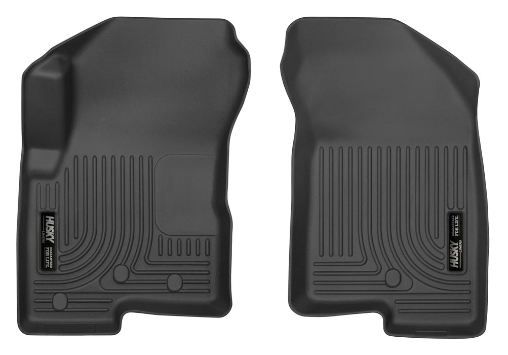 Husky Liners 13001 Weatherbeater-Front Floor Liners for Select Dodge Caliber, Jeep Compass, Jeep Patriot