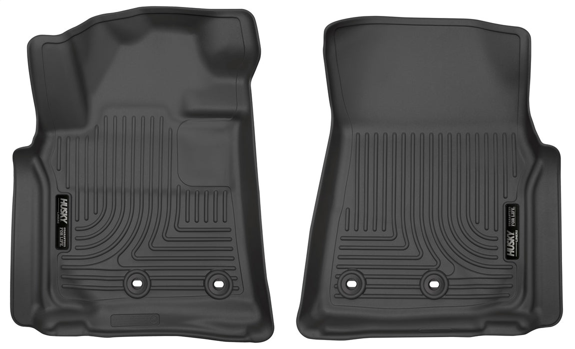 Husky Liners 13091 Weatherbeater-Front Floor Liners for Select Lexus LX570, Toyota Land Cruiser