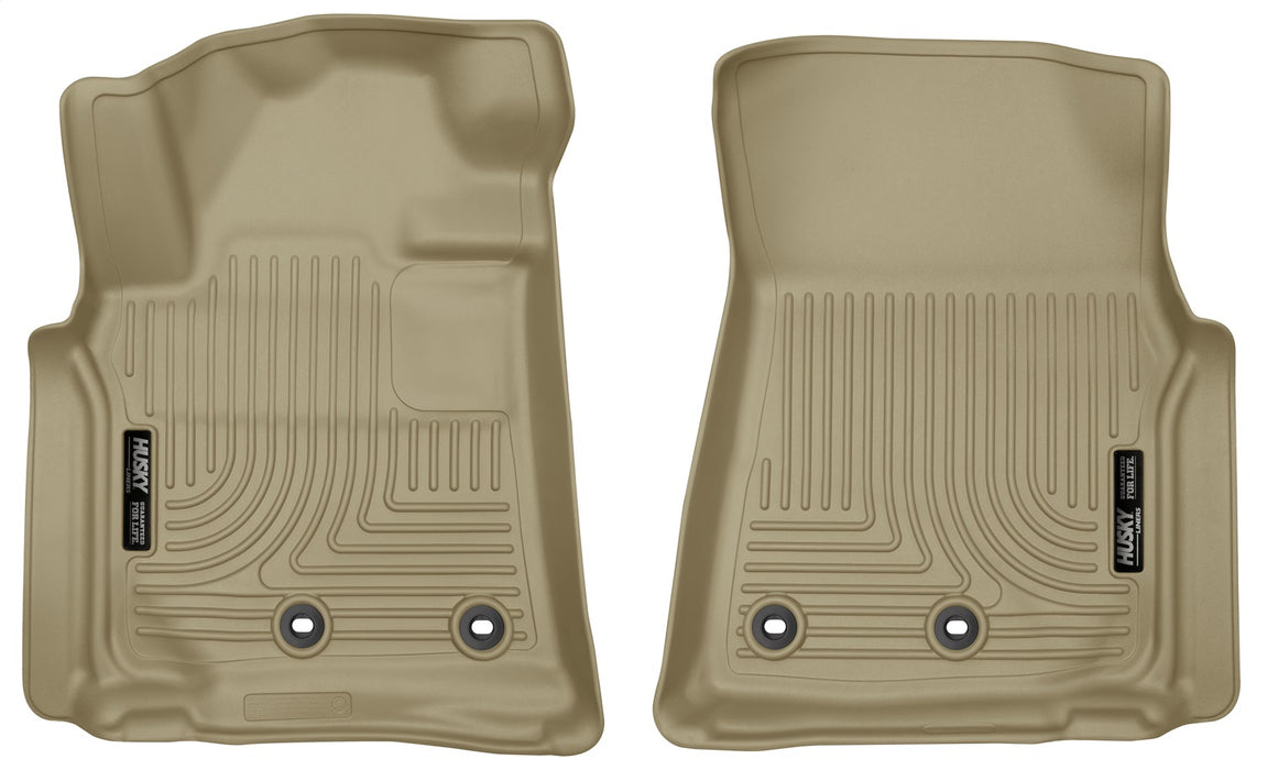 Husky Liners 13093 Weatherbeater-Front Floor Liners for Select Lexus LX570, Toyota Land Cruiser