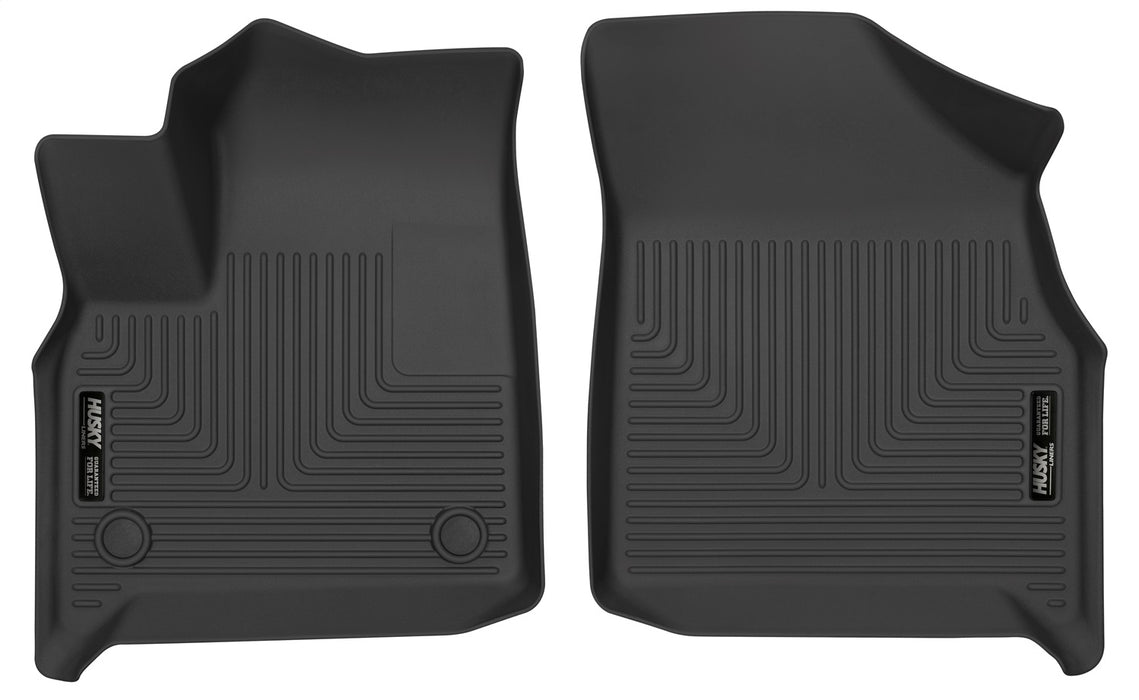 Husky Liners 13251 Weatherbeater-Front Floor Liners for Select Buick Enclave, Chevrolet Traverse, Chevrolet Traverse Limited