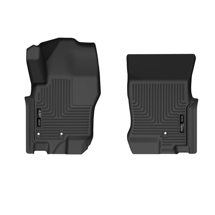 Husky Liners 13511 Weatherbeater-Front Floor Liners for Select Ford Transit Connect, Nissan Frontier, Suzuki Equator