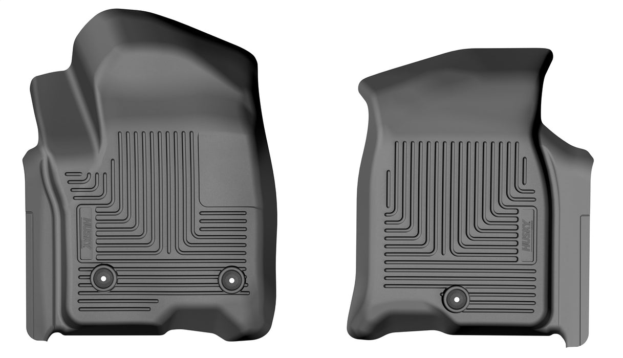 Husky Liners 13661 Weatherbeater-Front Floor Liners for Select Cadillac Escalade, Cadillac Escalade ESV, Chevrolet Suburban, Chevrolet Tahoe, GMC Yukon, GMC Yukon XL