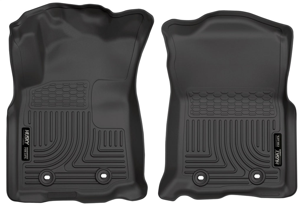 Husky Liners 13971 Weatherbeater-Front Floor Liners for Select Toyota Tacoma