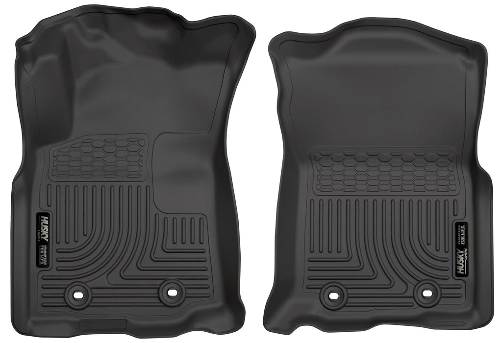 Husky Liners 13981 Weatherbeater-Front Floor Liners for Select Toyota Tacoma