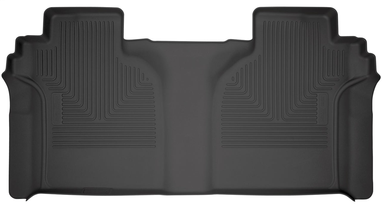 Husky Liners 14201 Weatherbeater-2nd Seat Floor Liner for Select Chevrolet Silverado 1500, Chevrolet Silverado LTD, Chevrolet Silverado HD, Chevrolet Silverado HD, GMC Sierra 1500, GMC Sierra Limited, GMC Sierra HD, GMC Sierra HD