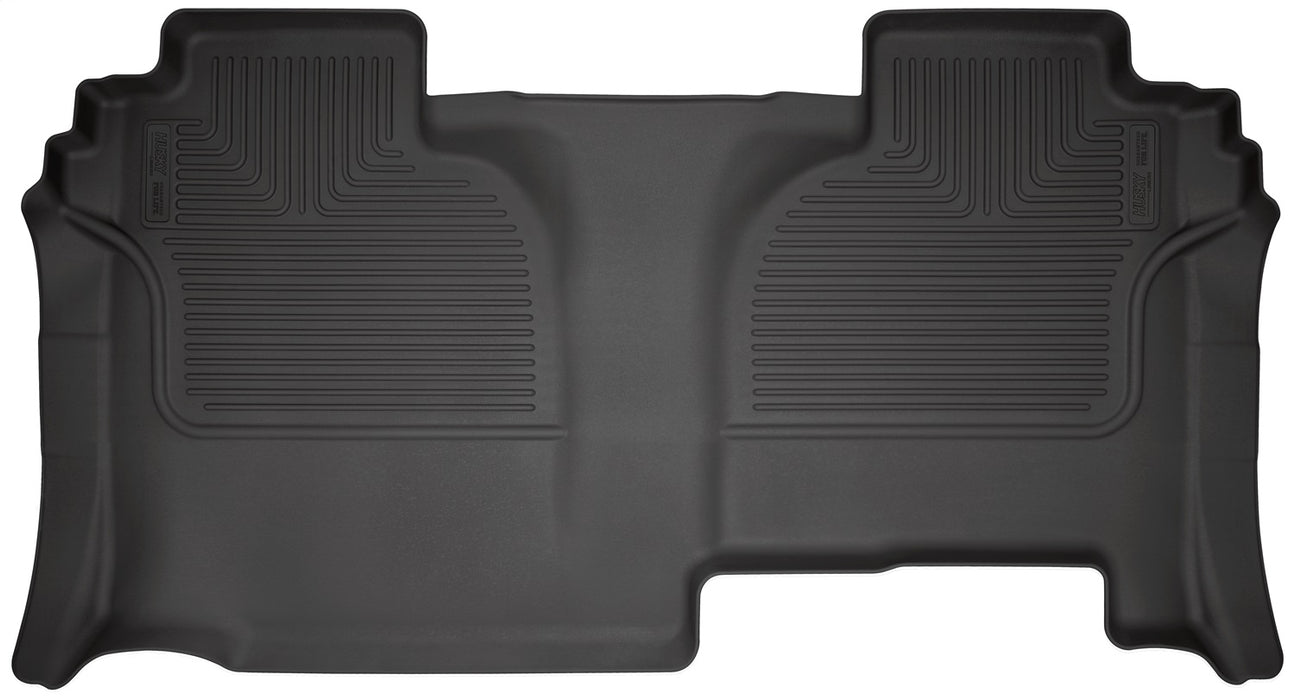 Husky Liners 14211 Weatherbeater-2nd Seat Floor Liner for Select Chevrolet Silverado 1500, Chevrolet Silverado LTD, Chevrolet Silverado HD, Chevrolet Silverado HD, GMC Sierra 1500, GMC Sierra Limited, GMC Sierra HD, GMC Sierra HD
