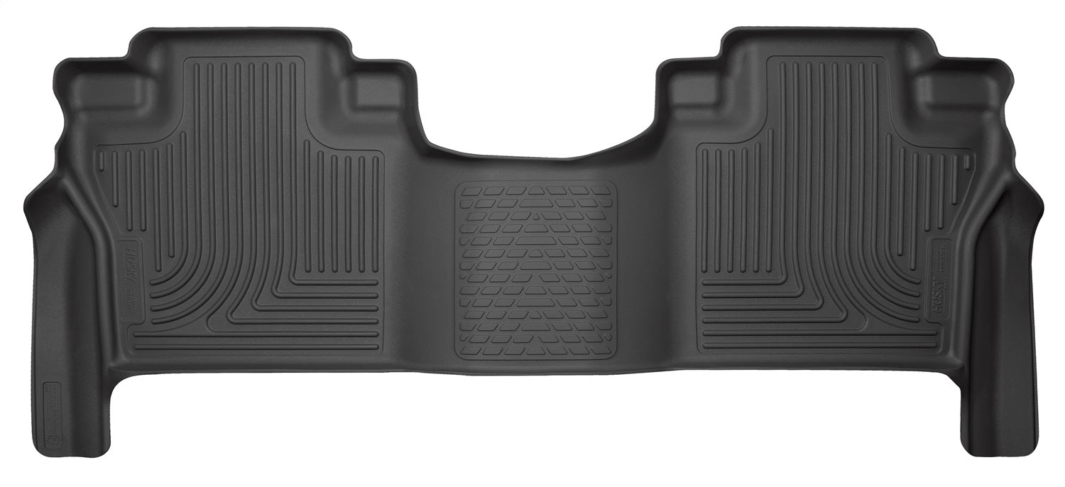 Husky Liners 14601 Weatherbeater-2nd Seat Floor Liner for Select Nissan TITAN, Nissan TITAN XD