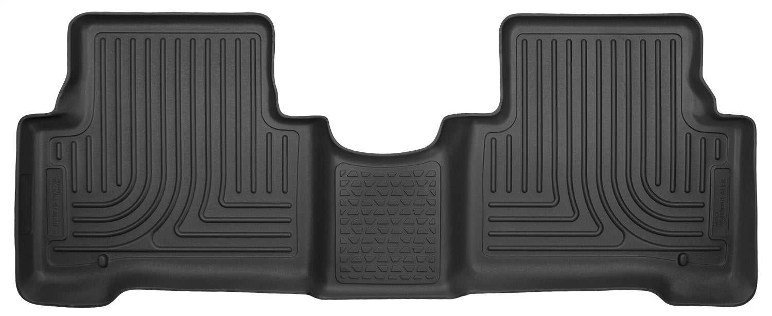 Husky Liners 14851 Weatherbeater-2nd Seat Floor Liner for Select Hyundai Santa Fe Sport
