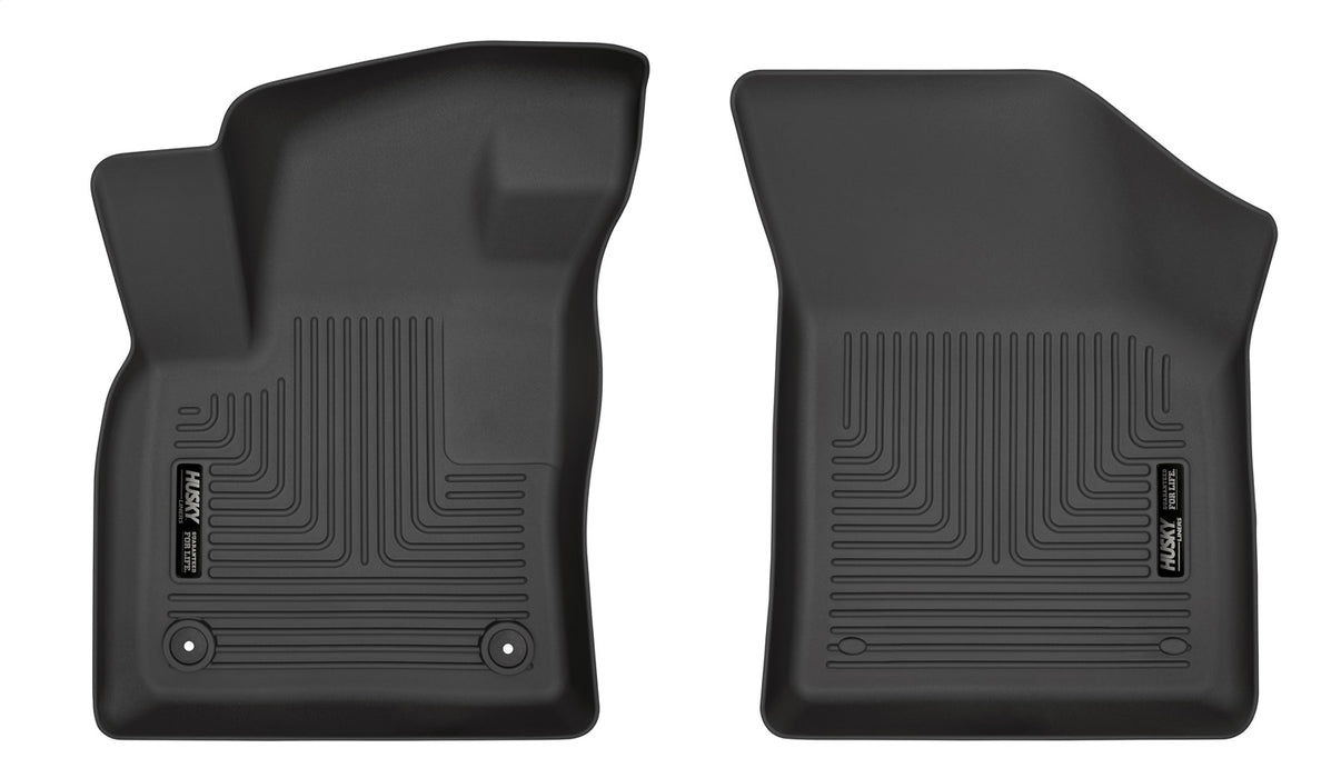 Husky Liners 15221 Weatherbeater-Front Floor Liners for Select Volkswagen Atlas, Volkswagen Atlas Cross Sport