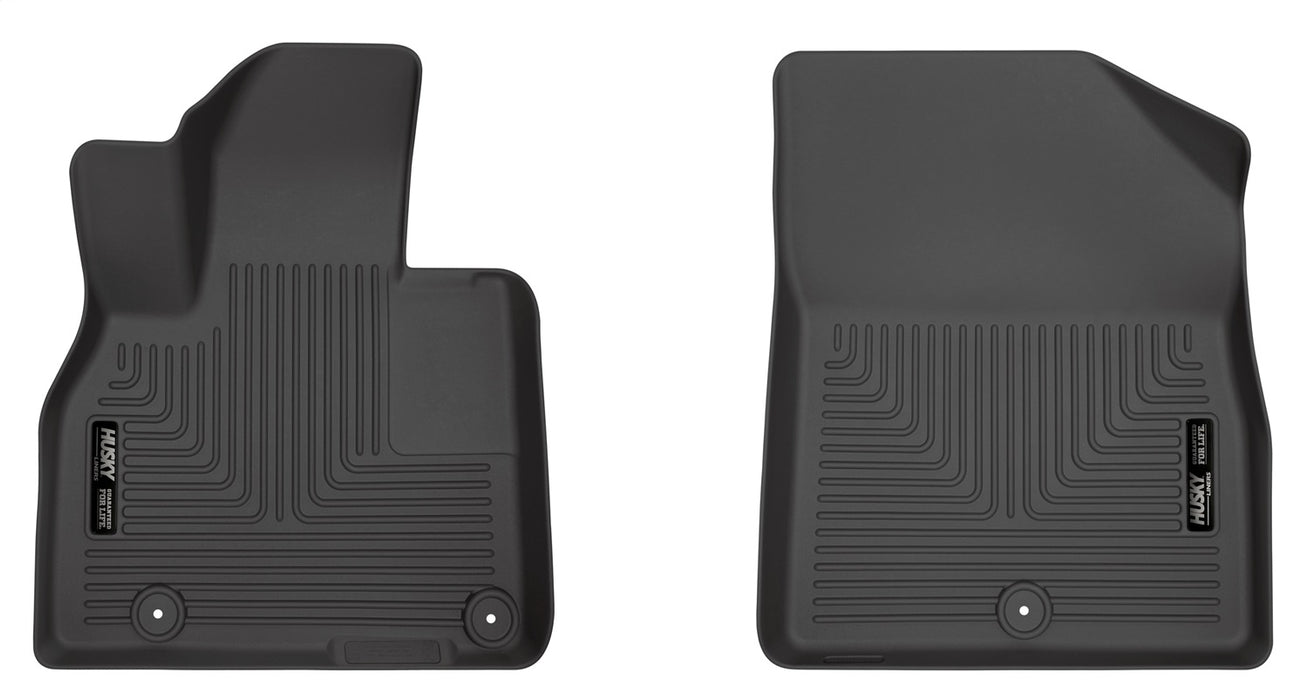 Husky Liners 15241 Weatherbeater-Front Floor Liners for Select Hyundai Ioniq 5, Kia Telluride
