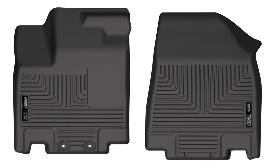 Husky Liners 15251 Weatherbeater-Front Floor Liners for Select INFINITI QX60, Nissan Pathfinder